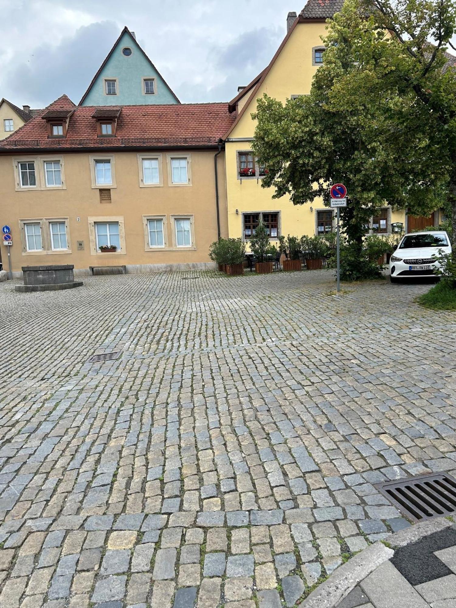 רוטנבורג אוב דר טאובר Appartement Rothenburg מראה חיצוני תמונה