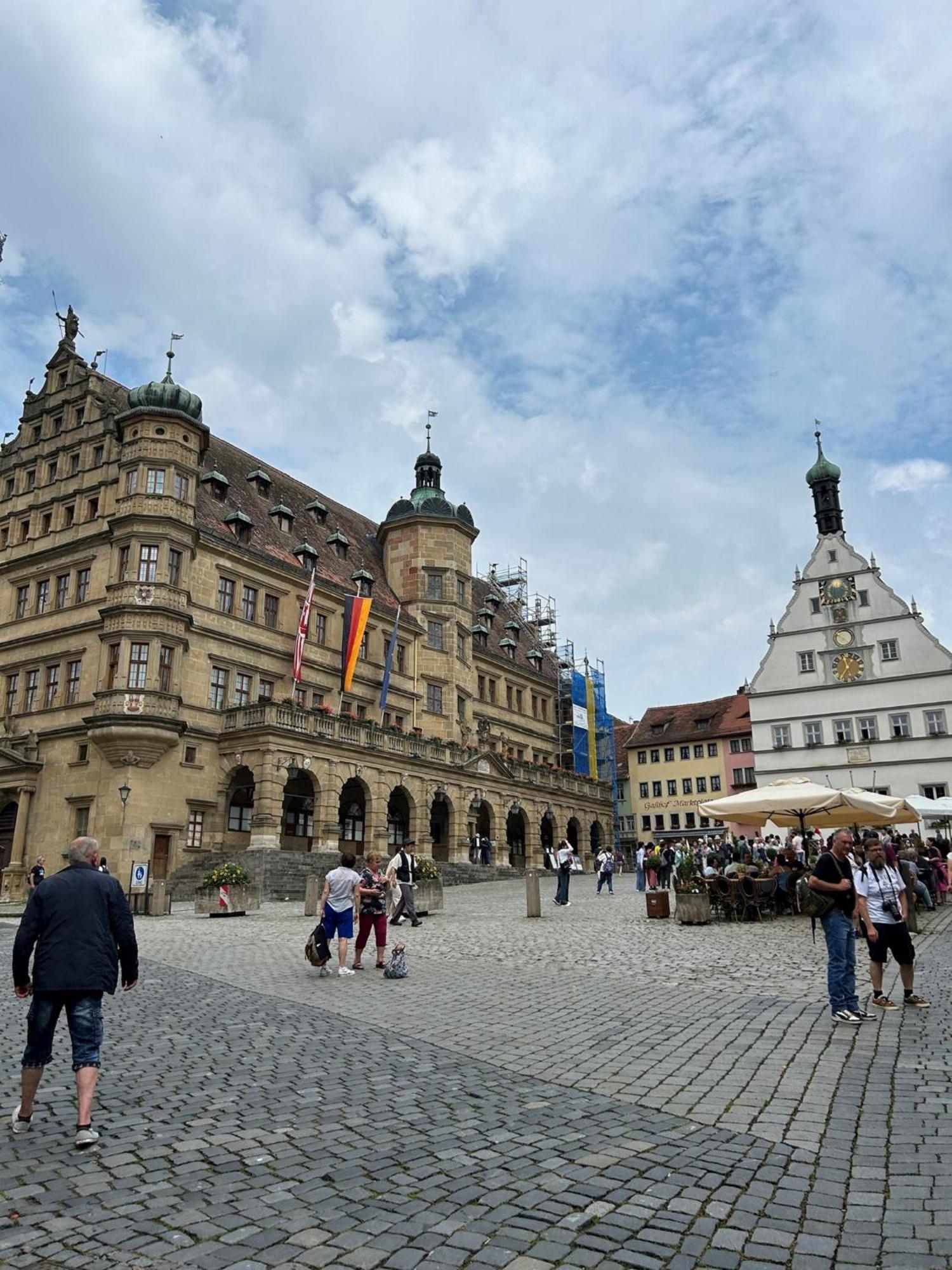 רוטנבורג אוב דר טאובר Appartement Rothenburg מראה חיצוני תמונה