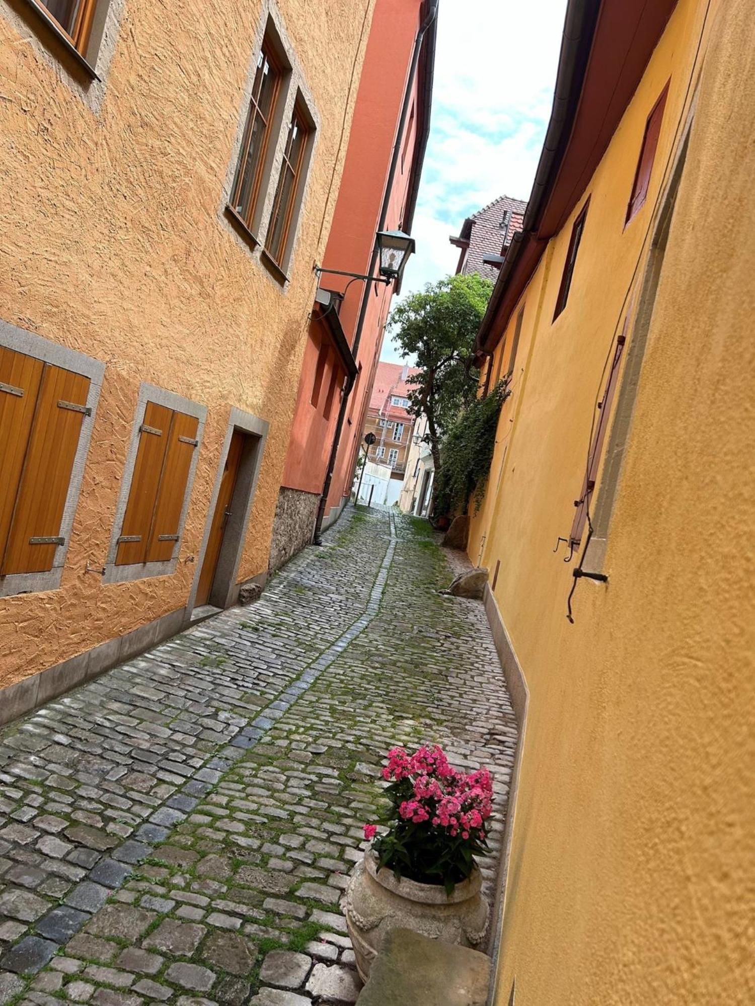 רוטנבורג אוב דר טאובר Appartement Rothenburg מראה חיצוני תמונה