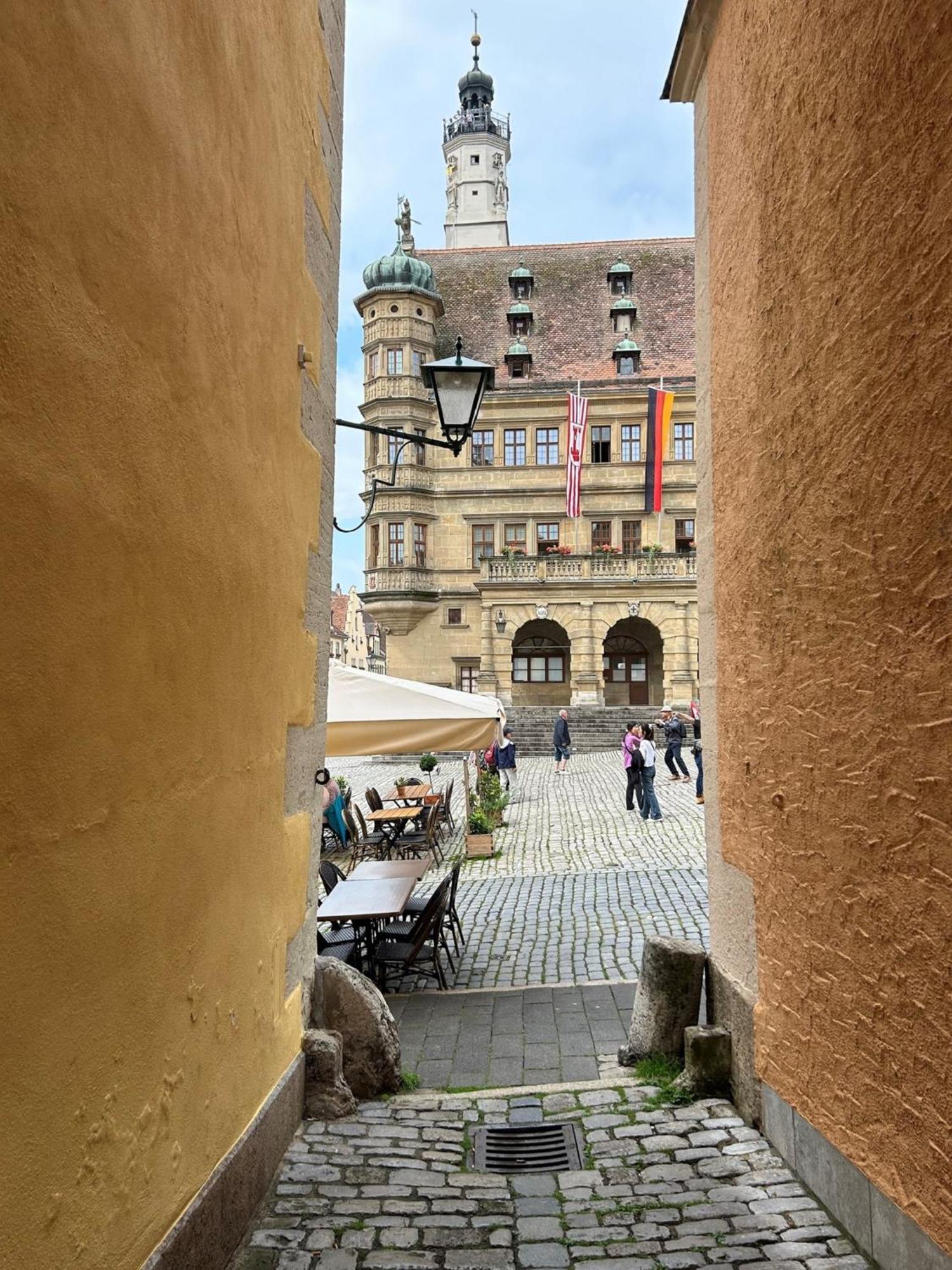 רוטנבורג אוב דר טאובר Appartement Rothenburg מראה חיצוני תמונה